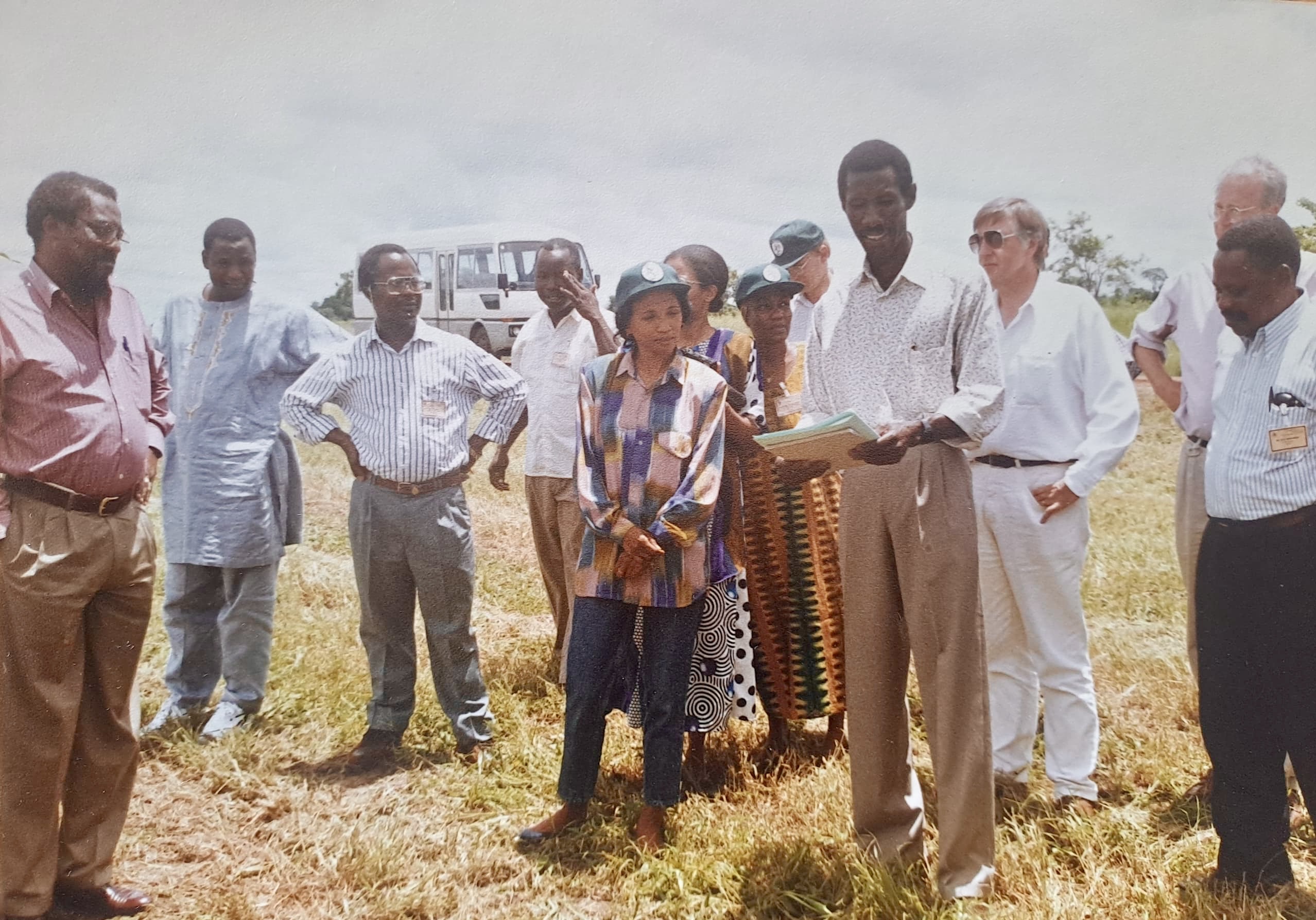 Aziz, à Mbé près de Bouaké en Côte d’Ivoire, vers 1993.